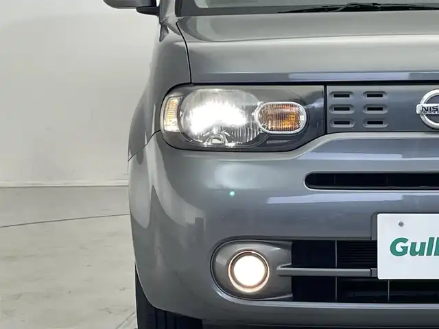 日産 キューブ 15X Vセレクション 滋賀県 2012(平24)年 8.8万km トワイライトグレー 純正7インチナビ/CD/DVD/TV/AUX/ベンチシート/ETC