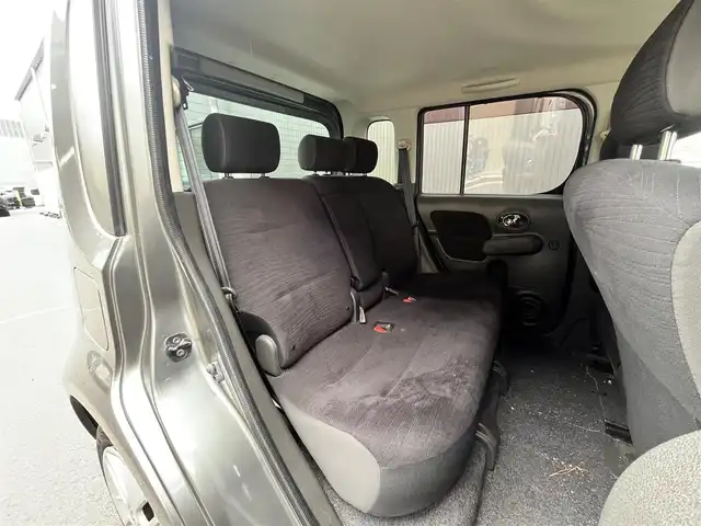 日産 キューブ 15X Vセレクション 滋賀県 2012(平24)年 8.8万km トワイライトグレー 純正7インチナビ/CD/DVD/TV/AUX/ベンチシート/ETC