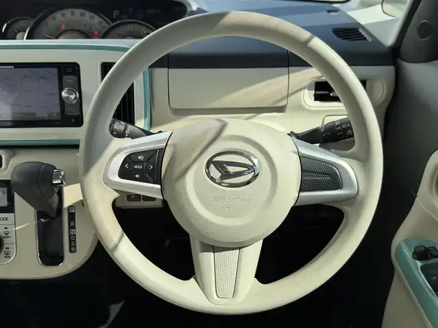 ダイハツ ムーヴ キャンバス G メイクアップ リミテッド　SAⅢ 大阪府 2018(平30)年 1.7万km パールホワイトⅢ/ファインミントメタリック 2トーン 社外ナビTV 360カメラ 両側パワースライドドア 衝突軽減ブレーキ スマートキー プッシュスタート オートライト オートエアコン 前後ドライブレコーダー ETC