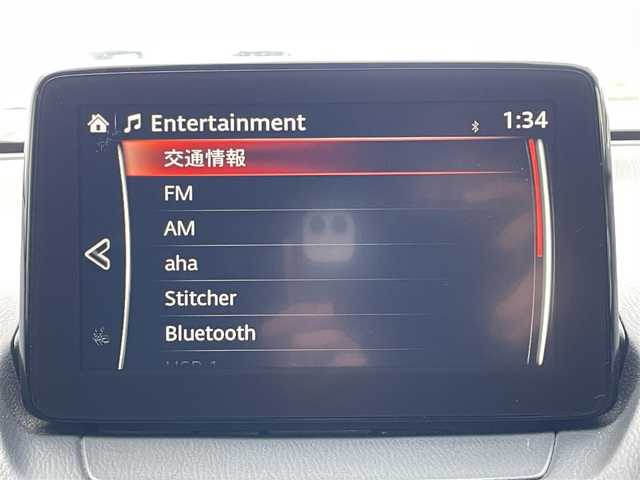 マツダ デミオ XD 島根県 2017(平29)年 7.1万km ディープクリスタルブルーマイカ 登録時走行距離　70992km/取扱説明書/純正ナビ/（Bluetooth/AM/FM/CD/DVD)/フルセグテレビ/バックカメラ/クルーズコントロール/スマートシティブレーキサポート/シートヒーター（DN席）/純正フロアマット/横滑り防止装置/プッシュスタート/スマートキー/オートライト/ドアバイザー/アイドリングストップ/ETC/純生アルミ１５インチ