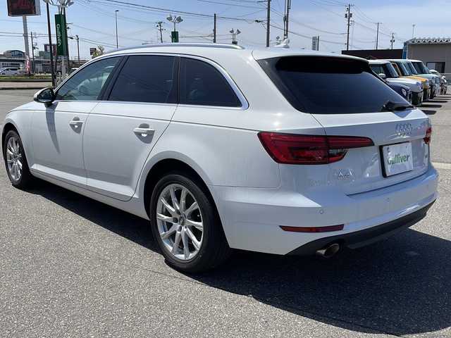 アウディ Ａ４ アバント 2．0 TFSI 新潟県 2016(平28)年 5.1万km グレイシアホワイトメタリック アシスタンスパッケージ/（アダプティブクルーズコントロール／アウディ サイドアシスト／アウディ アクティブレーンアシスト）/純正MMIナビ/ヘッドアップディスプレイ/アウディミュージックインターフェイス/アウディサウンドシステム/オートマチックテールゲート/フルセグTV（走行中視聴可能）/アウディパーキングシステム リヤビューカメラ/EPB（エレクトロメカニカル パーキングブレーキ）/USB端子あり/ルーフレール (アルミニウム)/ETC/オートウェザーライト/マニュアルモード付オートマティック（パドルシフト）