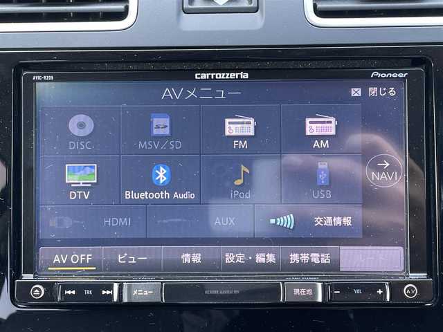 スバル インプレッサ スポーツ HV 2．0i-S アイサイト 島根県 2015(平27)年 5.8万km ダークブルーパール ワンオーナー/4WD/純正メモリナビ(AVIC-RZ09)/(AM/FM/CD/DVD/Bluetooth/SD)/フルセグTV/アイサイト/・プリクラッシュブレーキ/・アクティブレーンキープ/・全車追従機能付きクルーズコントロール/バックカメラ/オートライト/フォグランプ/純正17インチAW付サマータイヤ車載/D/N席パワーシート/ハーフレザーシート/パドルシフト/スマートキー/スペアキー×1/ドライブレコーダー/ビルトインETC/取扱説明書/保証書