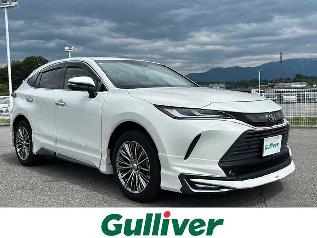 トヨタ ハリアー Z レザーパッケージ 富山県 2020(令2)年 1.9万km ホワイトパールクリスタルシャイン モデリスタエアロ/トヨタセーフティセンス/衝突被害軽減ブレーキ/レーンキープアシスト/レーダークルーズコントロール/クリアランスソナー/シートベンチレーション/パワーバックドア/パノラミックビューモニター/純正メーカーナビ/フルセグ/ETC2.0