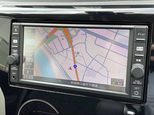 日産 デイズ ハイウェイスターX 新潟県 2018(平30)年 2.3万km チタニウムグレーメタリック 純正ナビ/（Bluetooth・フルセグ）/衝突軽減/全周囲カメラ/ETC/プッシュスタート/アイドリングストップ/シガーソケット/フロアマット/HIDヘッドライト/フォグランプ/ウィンカーミラー/電格ミラー/ドアバイザー/スペアキー×１