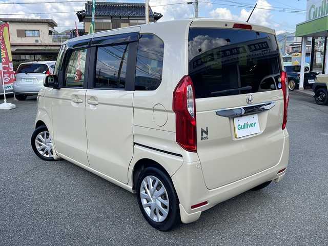 ホンダ Ｎ ＢＯＸ G L ターボ ホンダセンシング 山口県 2018(平30)年 9.5万km プレミアムアイボリーP 登録時走行距離/　【94554km】/ワンオーナー/保証書/取扱説明書/Gathersナビ/CD/DVD/フルセグTV/Bluetooth/バックカメラ/両側パワースライドドア/パドルシフト/レーダークルーズコントロール/ビルトインETC/LEDヘッドライト/オートライト/ドアバイザー/純正フロアマット
