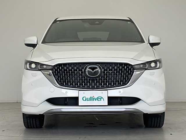 マツダ ＣＸ－５ XD エクスクルーシブモード 愛知県 2024(令6)年 0.3万km ロジウムホワイトプレミアムメタリック 衝突軽減システム/BOSEプレミアムサウンド/純正１０型SDナビ（SDなし）/全方位カメラ/レーダークルーズコントロール/シートヒーター/エアシート/フルセグ/CD/DVD/Bluetooth/バックカメラ/電動リアゲート/パワーシート/ヘッドアップディスプレイ/コーナーセンサー/純正アルミホイールブラインドスポットモニター/LEDヘッドライト/ステアリングヒーター/置くだけ充電器/４WD/ステアリングスイッチ/スマートキー/プッシュスタート