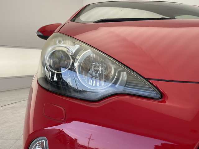 トヨタ アクア S 愛知県 2013(平25)年 2.9万km スーパーレッドⅤ 純正ナビ/ワンセグ/CD/Bluetooth/バックカメラ/ETC/アイドリングストップ/ステアリングスイッチ/スマートキー/プッシュスタート