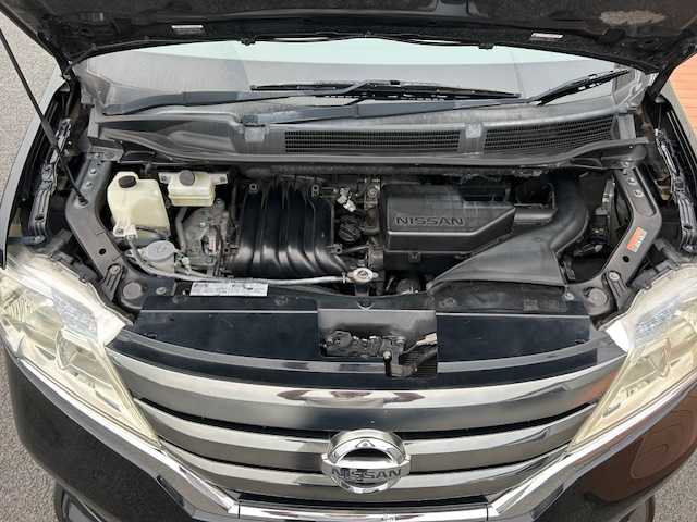 日産 セレナ ハイウェイスター S HV エアロ 茨城県 2013(平25)年 10万km 黒 純正ナビ/（FM/AM/BT/ワンセグ） /クルーズコントロール /バックカメラ /プッシュスタート /スマートキー /ドライブレコーダー /エアロ /片側パワースライドドア /キセノンヘッドライト /オートライト/ドアバイザー/社外マフラー