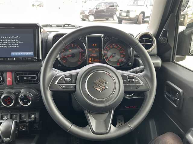 スズキ ジムニー シエラ JC 秋田県 2023(令5)年 1.8万km ブルーイッシュブラックパール3 社外メモリナビ/社外CD、DVD、BT、フルセグ/バックカメラ/社外15インチアルミ/ドライブレコーダー/４WD/ETC