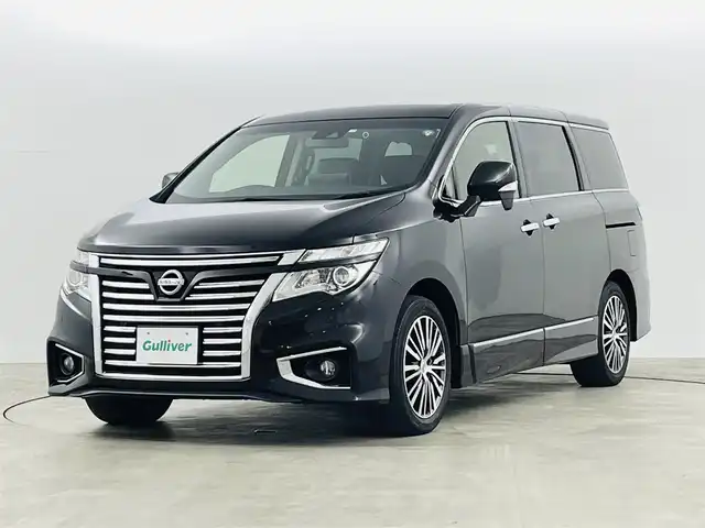 日産 エルグランド 250ハイウェイスターS 福島県 2020(令2)年 3.9万km ファントムブラック セーフティアシスト/・衝突被害軽減ブレーキ/・車線逸脱警報装置/・レーダークルーズコントロール/・踏み間違い防止装置/・ハイビームアシスト/・レーンキープアシスト/社外マルチディスプレイオーディオ/・BT/CD/DVD/AUX/HDMI/USB/FM/AM/・ETC/・前後ドライブレコーダー/・後席用ディスプレイ/片側パワースライドドア/ハーフレザーシート/・サードシート/革張ステアリング/・ステアリングリモコン/プッシュスタート/・スマートキー/・スペアキー1本/電動格納ミラー/・ウィンカーミラー/LEDヘッドライト/・フォグランプ/・オートライト/MTモード付AT/リアカーテン/前後コーナーセンサー/純正フロアマット/純正18インチアルミ/純正サイドエアロ/取扱説明書