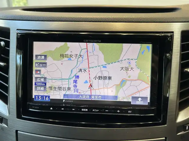 スバル レガシィ ツーリングワゴン 2．5iアイサイト 大阪府 2011(平23)年 9.6万km 白 社外ナビ/TV/バックカメラ/純正17インチAW/HIDヘッドライト/クルコン/パドルシフト/パワーシート/ETC/ドラレコ/スマートキー