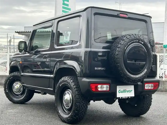 スズキ ジムニー XL 奈良県 2019(令1)年 3.3万km ブルーイッシュブラックパール3 1オーナー/4WD/純正ディーラーナビ(AVIC-RL710)/BT/CD/TV/SD/DVD//衝突軽減システム/レーンキープアシスト/横滑り防止装置/背面タイヤ/社外DEANホイール/ETC/ドラレコ/フルフラットシート/サイドエアバック/純正フロアマット/ターボ付/アイドリングストップ/オートLEDライト/保証書・取説・スペアキー付