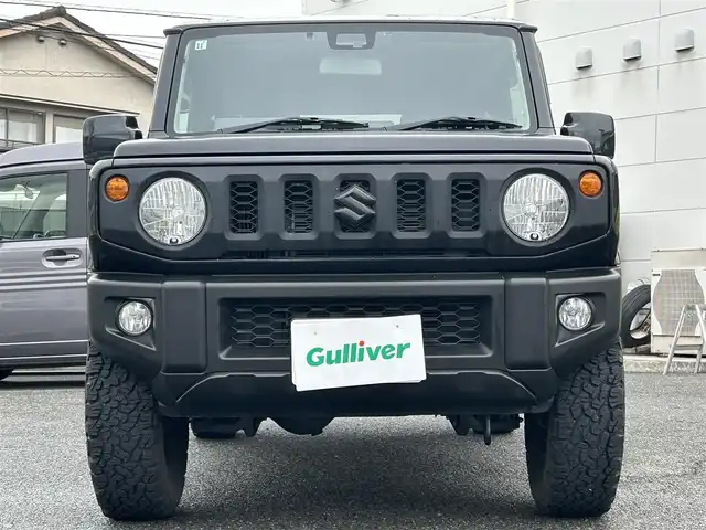 スズキ ジムニー XL 奈良県 2019(令1)年 3.3万km ブルーイッシュブラックパール3 1オーナー/4WD/純正ディーラーナビ(AVIC-RL710)/BT/CD/TV/SD/DVD//衝突軽減システム/レーンキープアシスト/横滑り防止装置/背面タイヤ/社外DEANホイール/ETC/ドラレコ/フルフラットシート/サイドエアバック/純正フロアマット/ターボ付/アイドリングストップ/オートLEDライト/保証書・取説・スペアキー付