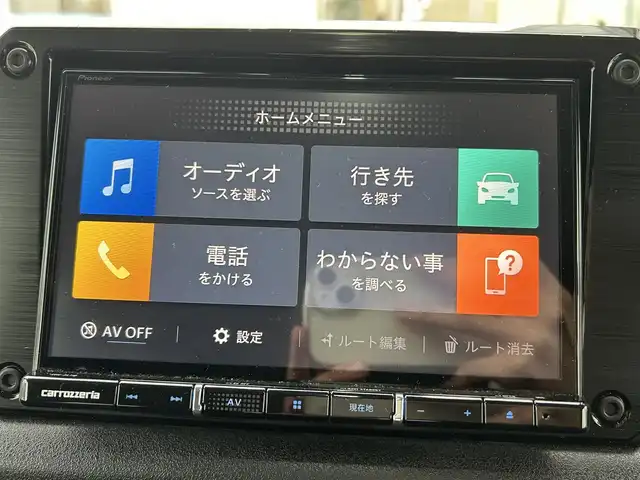 スズキ ジムニー XL 奈良県 2019(令1)年 3.3万km ブルーイッシュブラックパール3 1オーナー/4WD/純正ディーラーナビ(AVIC-RL710)/BT/CD/TV/SD/DVD//衝突軽減システム/レーンキープアシスト/横滑り防止装置/背面タイヤ/社外DEANホイール/ETC/ドラレコ/フルフラットシート/サイドエアバック/純正フロアマット/ターボ付/アイドリングストップ/オートLEDライト/保証書・取説・スペアキー付