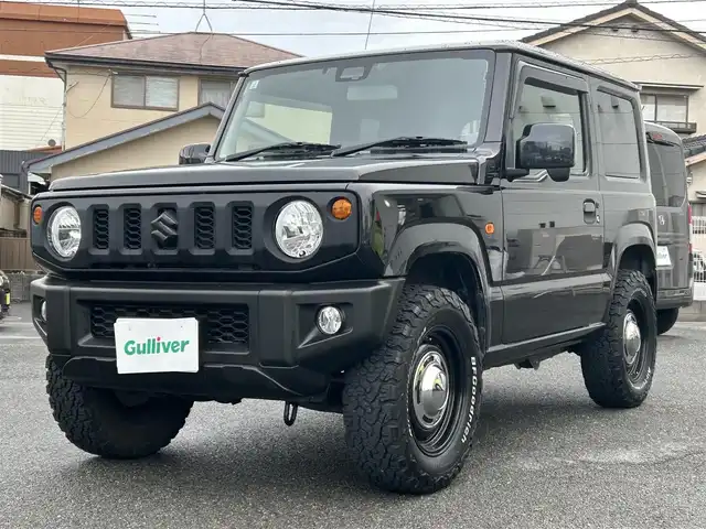 スズキ ジムニー XL 奈良県 2019(令1)年 3.3万km ブルーイッシュブラックパール3 1オーナー/4WD/純正ディーラーナビ(AVIC-RL710)/BT/CD/TV/SD/DVD//衝突軽減システム/レーンキープアシスト/横滑り防止装置/背面タイヤ/社外DEANホイール/ETC/ドラレコ/フルフラットシート/サイドエアバック/純正フロアマット/ターボ付/アイドリングストップ/オートLEDライト/保証書・取説・スペアキー付