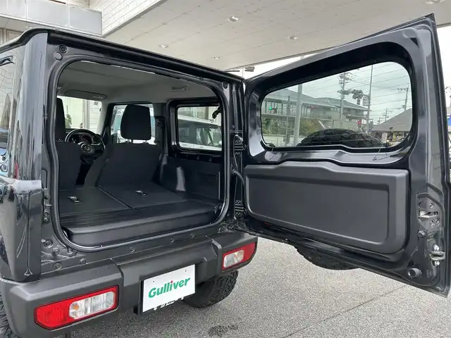 スズキ ジムニー XL 奈良県 2019(令1)年 3.3万km ブルーイッシュブラックパール3 1オーナー/4WD/純正ディーラーナビ(AVIC-RL710)/BT/CD/TV/SD/DVD//衝突軽減システム/レーンキープアシスト/横滑り防止装置/背面タイヤ/社外DEANホイール/ETC/ドラレコ/フルフラットシート/サイドエアバック/純正フロアマット/ターボ付/アイドリングストップ/オートLEDライト/保証書・取説・スペアキー付