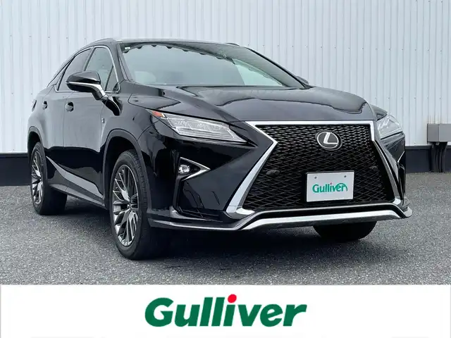 レクサス ＲＸ 300 Fスポーツ 千葉県 2018(平30)年 2.6万km ブラック 純正12.3インチナビ/(フルセグTV/CD/DVD/BT/FM/AM)/全周囲カメラ/前後ドライブレコーダー/ヘッドアップディスプレイ/ブラインドスポットモニター/電動リアゲート/衝突被害軽減システム/車線逸脱警報/レーダークルーズコントロール/レザーシート/横滑り防止装置/ビルトインETC2.0/LEDヘッドライト/フォグランプ/オートライト/ウィンカーミラー/電動格納ミラー/純正20インチAW/シートヒーター/エアシート/シートリフター/ステアリングヒーター/リアロールサンシェード/運転席メモリーシート/プッシュスタート/スマートキー/フロアマット/ドアバイザー/スペアキー/カードキー/取扱説明書/保証書