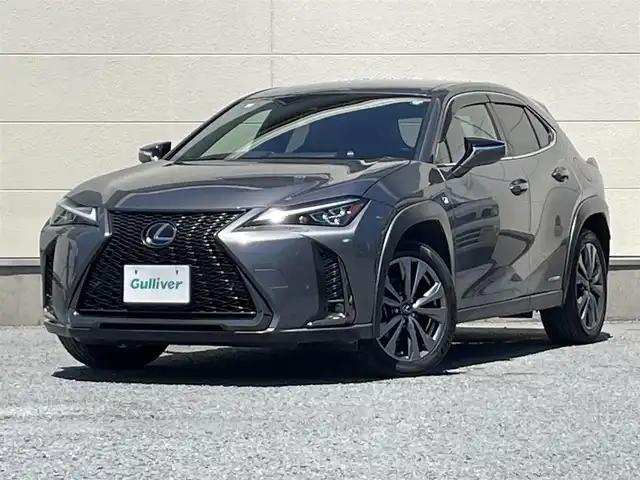 レクサス ＵＸ 250h Fスポーツ 茨城県 2019(平31)年 8.9万km マーキュリーグレーマイカ 純正10.3インチナビ/バックカメラ/レクサスセーフティ/・レーダークルーズコントロール/・プリクラッシュセーフティ/・レーンキープアシスト/・オートマチックハイビーム/カラーヘッドアップディスプレイ/LEDオートヘッドライト/アダプティブハイビーム/純正18インチAW/ステアリングスイッチ/ステアリングヒーター/前席シートヒーター/Fスポーツ専用レザーシート/前席メモリ付きパワーシート/パドルシフト/電動パーキング/ブレーキホールド