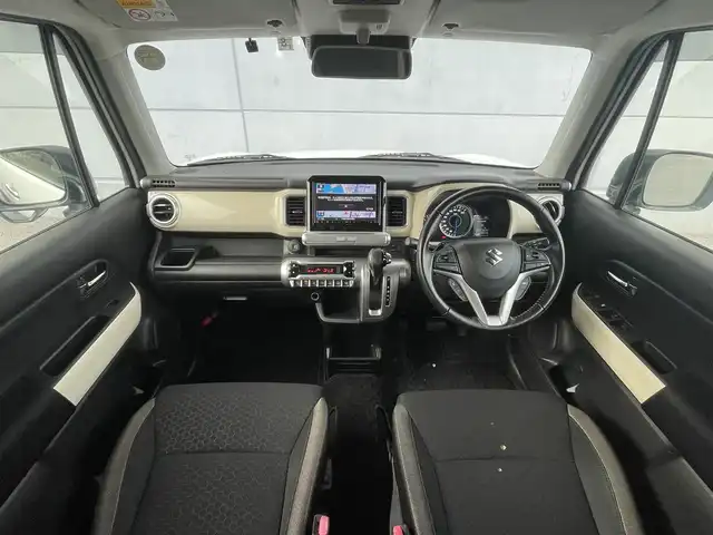 スズキ クロスビー HYBRID MZ 千葉県 2021(令3)年 5.3万km ピュアホワイトP 純正8インチSDナビ/フルセグTV/CD/DVD/SD/BT/ETC/アイドリングストップ/D+N席シートヒーター/パドルシフト/コーナーセンサー/LEDヘッドライト/オートライト/純正18インチアルミホイール