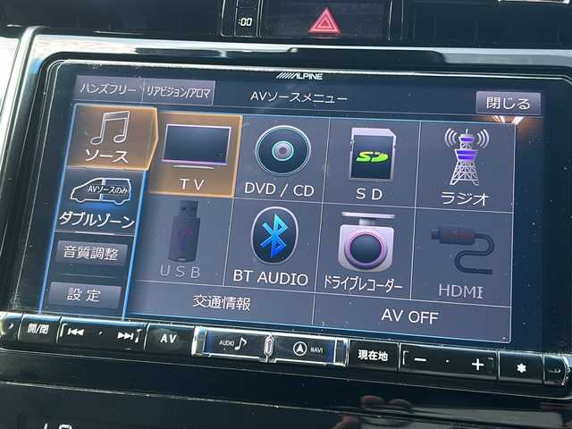 トヨタ ハリアー プレミアム 山口県 2018(平30)年 8.3万km ホワイトパールクリスタルシャイン 登録時走行距離/　【83025km】/ワンオーナー/保証書/取扱説明書/ALPINEナビ/TV/DVD/CD/Bluetooth/ALPINE後席モニター/フロントモデリスタエアロ/バックカメラ/ドライブレコーダー/パワーバックドア/ムーンルーフ/電動パーキングブレーキ/オートブレーキホールド/レーダークルーズコントロール/アイドリングストップ/D席パワーシート/LEDヘッドライト/フォグライト/オートライト/オートマチックハイビーム