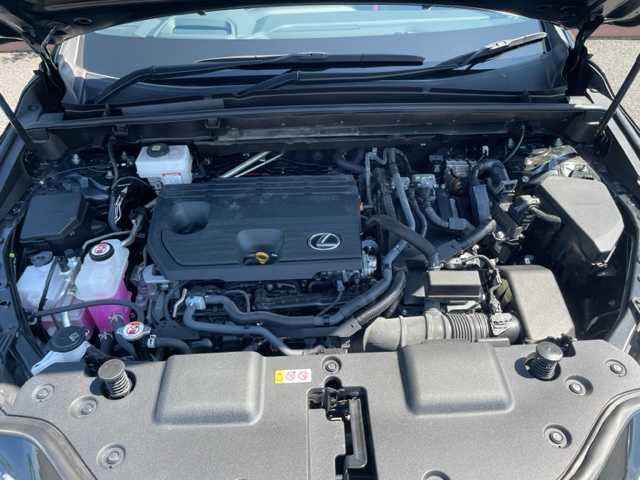 レクサス ＮＸ 350h Fスポーツ 茨城県 2022(令4)年 4.1万km グラファイトブラックガラスフレーク 純正ナビ　/-TV/BT/AM/FM/レーダークルーズコントロール　/サンルーフ　/ドライブレコーダー　/ＥＴＣ２．０　/D席N席エアシート　/D席N席シートヒーター　/D席N席パワーシート/ステアリングヒーター　/デジタルインナーミラー　/ブラインドスポットモニター　/電動リアゲート/全方位カメラ/LEDライト/オートライト/プッシュスタート/横滑り防止装置/盗難防止装置