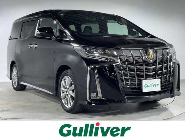 トヨタ アルファード S タイプゴールド 福岡県 2021(令3)年 3.6万km ブラック 禁煙車/純正10.5インチDA/(フルセグTV/DVD/CD/BT/ナビ機能)/JBLプレミアムサウンドシステム/全方位モニター/トヨタセーフティセンス/・PCS/・PKSB/・LTA/・RCTA/・BSM/・RSA/・AHB/・クリアランスソナー/電動リアゲート/デジタルインナーミラー/ハーフレザーシート/シーケンシャルウインカー/三眼LED/ビルトインETC2.0/社外ドラレコ(F)/スマートキー/プッシュスタート/スペアキー/保証書/取扱説明書