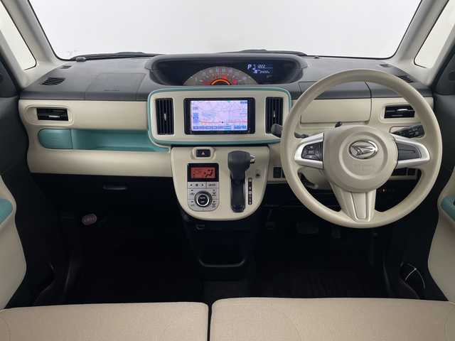 ダイハツ ムーヴ キャンバス X LTD メイクアッフ SA Ⅱ 埼玉県 2017(平29)年 3.5万km パールホワイトⅢ/ファインミントメタリック 2トーン 社外ナビ　/バックカメラ/前後ドライブレコーダー　/ＥＴＣ　/両側パワースライド　/衝突軽減ブレーキ　/アイドリングストップ　/横滑り防止措置　/ドアバイザー　/フロアマット　/プッシュスタート　/スマートキー