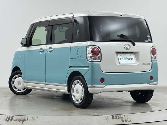 ダイハツ ムーヴ キャンバス X LTD メイクアッフ SA Ⅱ 埼玉県 2017(平29)年 3.5万km パールホワイトⅢ/ファインミントメタリック 2トーン 社外ナビ　/バックカメラ/前後ドライブレコーダー　/ＥＴＣ　/両側パワースライド　/衝突軽減ブレーキ　/アイドリングストップ　/横滑り防止措置　/ドアバイザー　/フロアマット　/プッシュスタート　/スマートキー