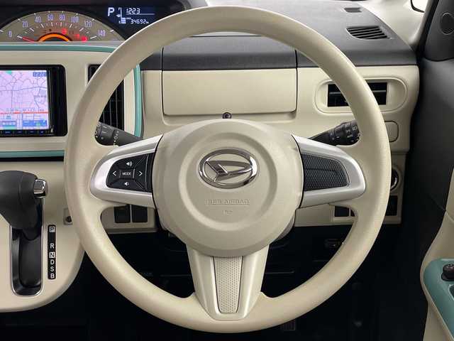 ダイハツ ムーヴ キャンバス X LTD メイクアッフ SA Ⅱ 埼玉県 2017(平29)年 3.5万km パールホワイトⅢ/ファインミントメタリック 2トーン 社外ナビ　/バックカメラ/前後ドライブレコーダー　/ＥＴＣ　/両側パワースライド　/衝突軽減ブレーキ　/アイドリングストップ　/横滑り防止措置　/ドアバイザー　/フロアマット　/プッシュスタート　/スマートキー