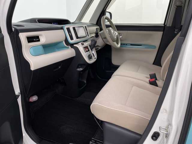 ダイハツ ムーヴ キャンバス X LTD メイクアッフ SA Ⅱ 埼玉県 2017(平29)年 3.5万km パールホワイトⅢ/ファインミントメタリック 2トーン 社外ナビ　/バックカメラ/前後ドライブレコーダー　/ＥＴＣ　/両側パワースライド　/衝突軽減ブレーキ　/アイドリングストップ　/横滑り防止措置　/ドアバイザー　/フロアマット　/プッシュスタート　/スマートキー