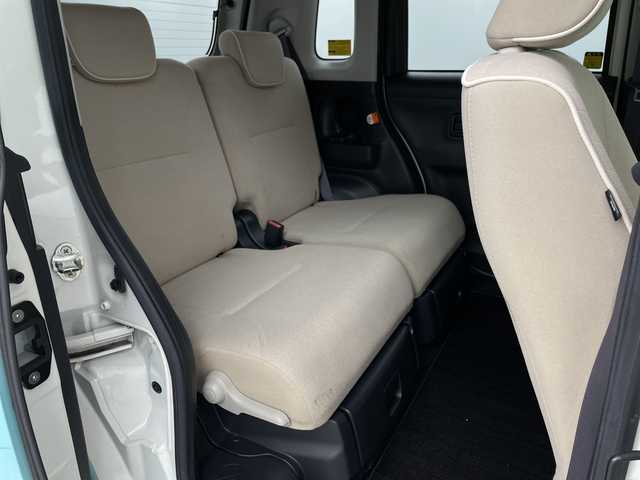 ダイハツ ムーヴ キャンバス X LTD メイクアッフ SA Ⅱ 埼玉県 2017(平29)年 3.5万km パールホワイトⅢ/ファインミントメタリック 2トーン 社外ナビ　/バックカメラ/前後ドライブレコーダー　/ＥＴＣ　/両側パワースライド　/衝突軽減ブレーキ　/アイドリングストップ　/横滑り防止措置　/ドアバイザー　/フロアマット　/プッシュスタート　/スマートキー