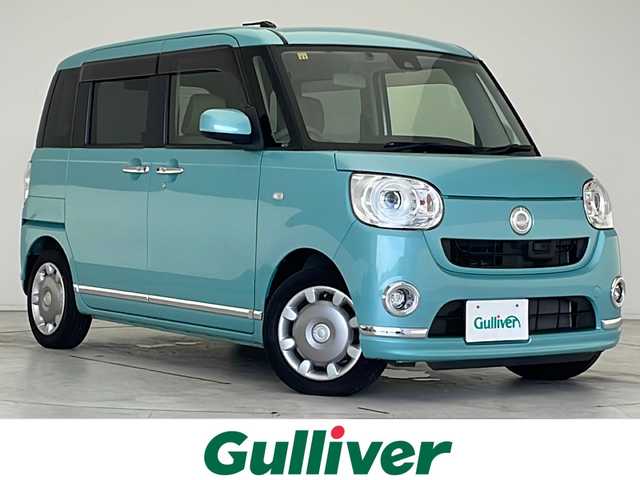 ダイハツ ムーヴ キャンバス G メイクアッフ SA Ⅱ 愛知県 2016(平28)年 3.2万km ファインミントメタリック 衝突軽減システム/純正ナビ　ＳＤカードなし/両側パワースライドドア/フルセグ/ＣＤ/Bluetooth/バックカメラ/コーナーセンサー/オートライト/ETC/ステアリングスイッチ/スマートキー/プッシュスタート