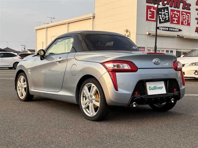 ダイハツ コペン ローブ 大分県 2014(平26)年 4.8万km リキッドシルバーM ・社外オーディオ(CD/AUX/USB)/・5速MT/・ETC/・シートヒーター/・オートエアコン/・フロアマット/・LEDヘッドライト/・純正ホイール/・パワーウィンドウ/・スマートキー/・プッシュスタート