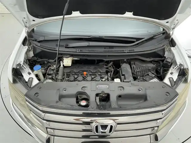ホンダ ステップワゴン スパーダ Z クールスピリット 茨城県 2013(平25)年 2.2万km ホワイトオーキッドパール 純正9インチナビ/Bluetooth/ワンセグ/radio/CD/DVD/SD/VTR/ETC/クルーズコントロール/パドルシフト/オートライト/両側パワースライドドア/純正AW/革巻きハンドル/純正フロアマット
