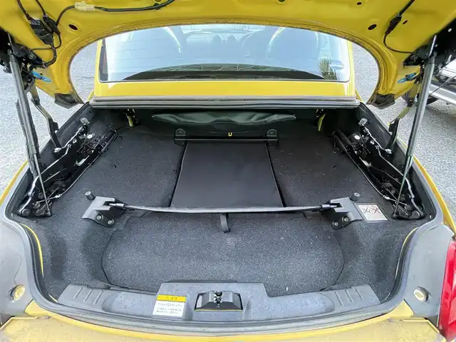 ダイハツ コペン アクティブトップ 東京都 2002(平14)年 4.6万km ジョーヌイエロー ワンオーナー/禁煙車/Gパック/・プロジェクター式HIDヘッドランプ/・イモビライザー/・MD/CD/・2スピーカー/アクティブトップ/ブラックファブリックシート/純正アルミホイール/純正フロアマット/リモコンキー/スペアキー×1