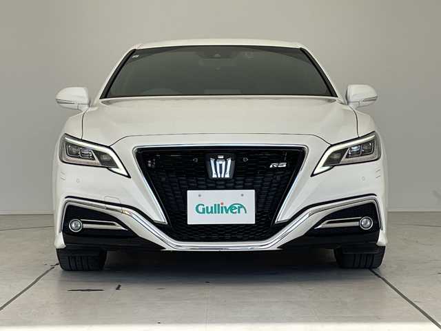 トヨタ クラウン RS 愛知県 2019(平31)年 2.6万km ホワイトパールクリスタルシャイン トヨタセーフティセンス/純正8型ナビ/レーダークルーズコントロール/バックカメラ/パワーシート/コーナーセンサー/純正アルミホイール/ETC/LEDヘッドライト/パドルシフト/オートマチックハイビーム/ドライブレコーダー/衝突軽減システム/フルセグ/CD DVD/Bluetooth/ステアリングスイッチ/スマートキー/プッシュスタート