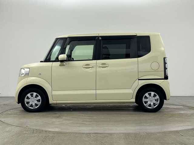 ホンダ Ｎ ＢＯＸ G Lパッケージ 兵庫県 2012(平24)年 4.7万km ヒダマリアイボリーパール ・純正ナビ（CD・DVD・SD・USB）/・バックカメラ/・片側パワースライドドア/・プッシュスタート/・スマートキー/・スペアキー/・ヘッドライトレベライザー/・電動格納ミラー/・純正フロアマット/・ドアバイザー