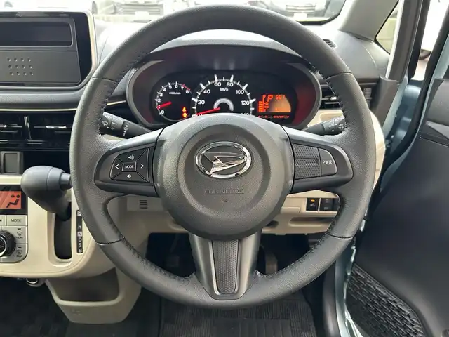 ダイハツ ムーヴ X リミテッドⅡ SAⅢ 兵庫県 2022(令4)年 0.5万km スカイブルーメタリック ワンオーナー/衝突軽減カメラ/アイドリングストップ/運転席シートヒーター/ステアリングスイッチ/LEDヘッドライト/オートライト/オートハイビーム/ヘッドライトレベライザー/フルオートエアコン/電動格納ミラー/パワーウィンドウ/社外13インチAWスタッドレスタイヤ/純正14インチAWサマータイヤ積み込み/プッシュスタート/スマートキー/スペアキー/保証書