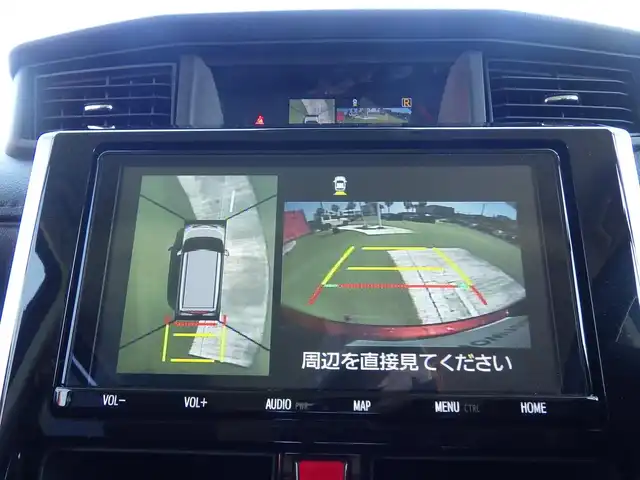 トヨタ ルーミー カスタムG－T 千葉県 2019(平31)年 3.4万km ブラックマイカメタリック/ファイアークォーツレッドメタリック スマートアシストIII/クルーズコントロール/エコアイドル/両側パワースライドドア/9インチ純正SDナビ/地デジTV/【DVD/CD再生機能】/パノラマモニター/ドライブレコーダー（前後撮影）/革巻きステアリング/ステアリングスイッチ/ETC（2.0）/LEDヘッドライト/ウインカーミラー/純正15インチアルミホイル/サイド/カーテンエアバッグ/キーフリーシステム