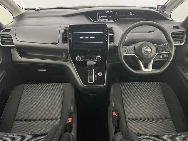 日産 セレナ ハイウェイスター V 福島県 2020(令2)年 2.7万km ダイヤモンドブラック /禁煙車//純正１０型ナビ//全周囲カメラ/フルセグ/／ＥＴＣ/／両側電動スライドドア/／衝突軽減装置/／クルーズコントロール/／ブラインドスポットモニター/／タブルエアコン/／オートライト/／前後ドラレコ