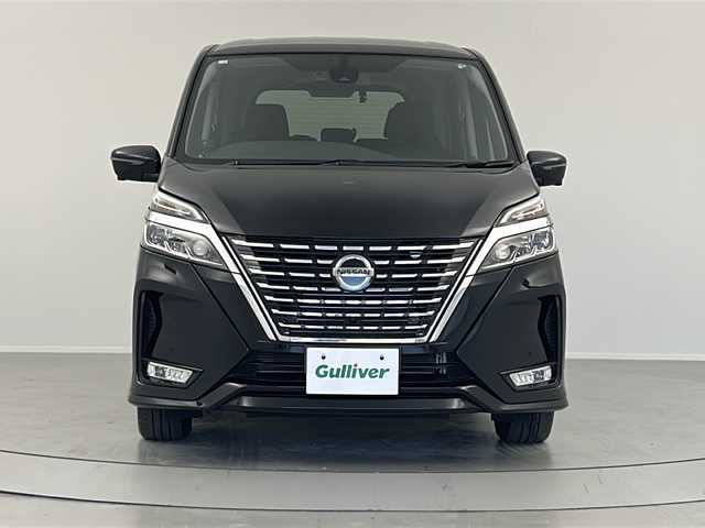 日産 セレナ ハイウェイスター V 福島県 2020(令2)年 2.7万km ダイヤモンドブラック /禁煙車//純正１０型ナビ//全周囲カメラ/フルセグ/／ＥＴＣ/／両側電動スライドドア/／衝突軽減装置/／クルーズコントロール/／ブラインドスポットモニター/／タブルエアコン/／オートライト/／前後ドラレコ