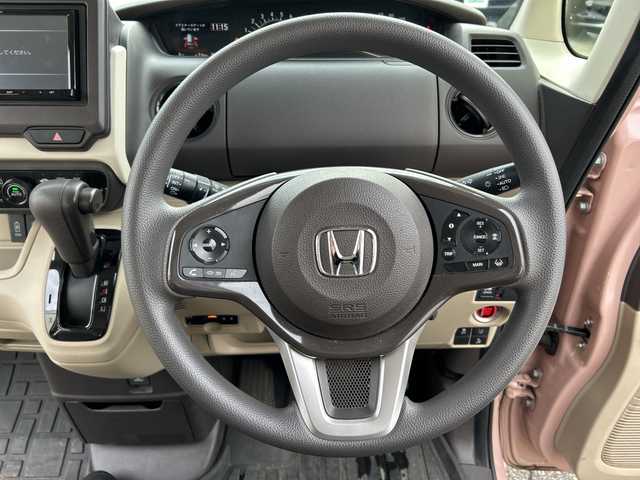 ホンダ Ｎ ＢＯＸ G L ホンダセンシング 富山県 2019(平31)年 8.4万km ピンクⅡ ４ＷＤ/１オーナー/ピンクツートン（カラーコード：R573PA)/社外ＳＤナビ/フルセグＴＶ/Ｂｌｕｅｔｏｏｔｈ/バックカメラ/パワースライドドア/シートヒーター/規格外ミニライト１４インチＡＷ/コムテック前後ドラレコ/ＥＴＣ/LEDヘッドライト/2025/8/22バッテリー交換済み/スマートキー/プッシュスタート/スペアキー1本/保証書／取説有り