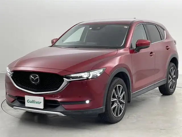 マツダ ＣＸ－５ XD プロアクティブ 福岡県 2018(平30)年 7.2万km ソウルレッドクリスタルM 純正ナビ（ＢＴ，フルセグＴＶ）　/全方位カメラ　/ＥＴＣ　/ＢＯＳＥプレミアムサウンド　/ＨＵＤ　/ＡＣＣ　/コーナーセンサー　/ＳＣＢＳ　/レーンキープ　/ＢＳＭ　/ＭＴモード付き　/純正１９インチＡＷ　/ＬＥＤライト