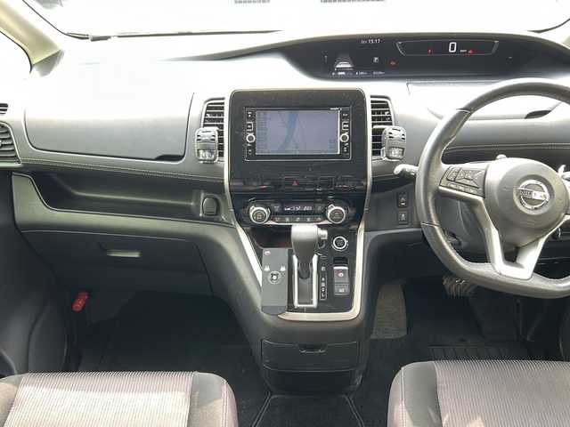 日産 セレナ ハイウェイスター プロパイロットED 京都府 2016(平28)年 8.4万km アズライトブルー バックカメラ　ＥＴＣ　両側電動スライド　純正ＳＤナビ　フルセグテレビ　後席モニター　ＬＥＤヘッドライト　クルーズコントロール　追従走行　プロパイロット　３列シート　ウォークスルー　前後コーナーセンサー