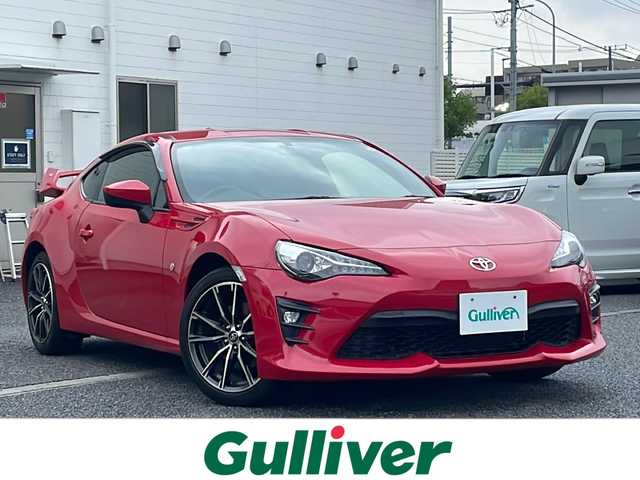 トヨタ ８６ GT 東京都 2016(平28)年 6.1万km ピュアレッド 純正メモリナビ/CD/DVD/BT/バックカメラ/ETC/TRDマフラー/HKSエアクリーナー/ROWANリアスポイラー/フルセグテレビ