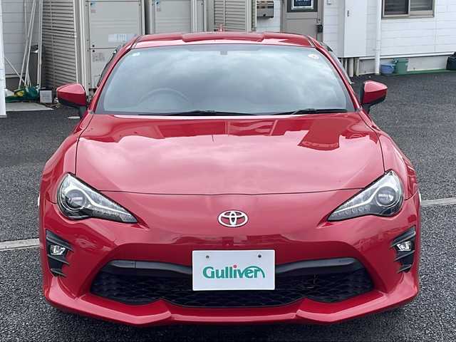 トヨタ ８６ GT 東京都 2016(平28)年 6.1万km ピュアレッド 純正メモリナビ/CD/DVD/BT/バックカメラ/ETC/TRDマフラー/HKSエアクリーナー/ROWANリアスポイラー/フルセグテレビ