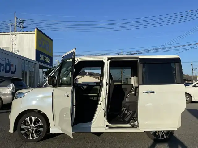 スズキ スペーシア カスタム Z 佐賀県 2017(平29)年 9.9万km クリスタルホワイトP こちらは現金またはオートローンご利用時の価格です/自社ローンご希望の方は別途その旨お申付け下さい/カロッツェリアナビ ＴＶ ＢＴオーディオ　　/バックカメラ　/両側電動スライドドア