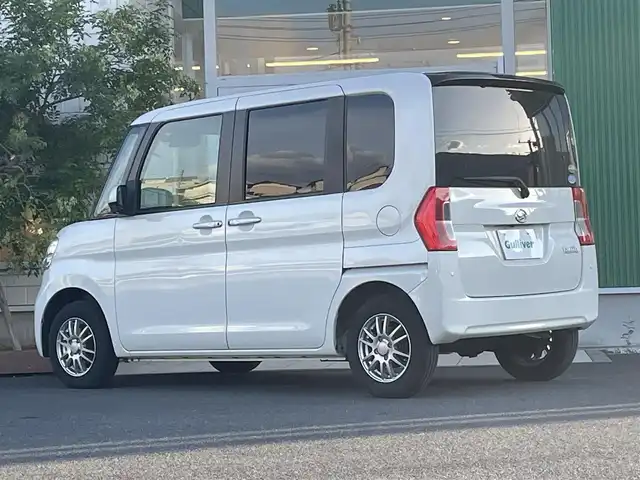 ダイハツ タント X SA Ⅲ 岡山県 2017(平29)年 4.6万km パールホワイトⅢ ケンウッドナビ　MDV-D505BTW　/バックカメラ　/片側パワースライドドア　/ETC/スマートキー　/社外アルミホイール　/シートヒーター　/4WD/純正フロアマット　/ドライブレコーダー　/LEDヘッドライト　/オートマチックハイビーム