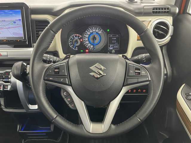 スズキ クロスビー HYBRID MZ 愛知県 2018(平30)年 8.3万km フレイムオレンジパールメタリック/ブラック2トーンルーフ 純正８型ナビ/デュアルセンサーブレーキサポート/パドルシフト/全方位カメラ/パーキングセンサー/フルセグTV/ETC/前後ドライブレコーダー/シートヒーター/LEDオートライト/フォグランプ/フルセグTV/DVD/純正フロアマット/純正アルミホイール/禁煙車