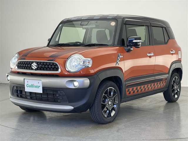 スズキ クロスビー HYBRID MZ 愛知県 2018(平30)年 8.3万km フレイムオレンジパールメタリック/ブラック2トーンルーフ 純正８型ナビ/デュアルセンサーブレーキサポート/パドルシフト/全方位カメラ/パーキングセンサー/フルセグTV/ETC/前後ドライブレコーダー/シートヒーター/LEDオートライト/フォグランプ/フルセグTV/DVD/純正フロアマット/純正アルミホイール/禁煙車